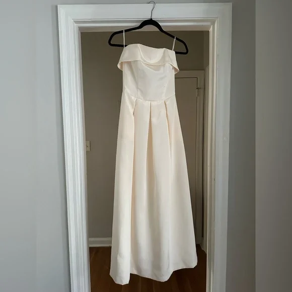 white christmas dresses Grace Floor-Length Sweetheart Neckline Bridesmaid Dress main image 1